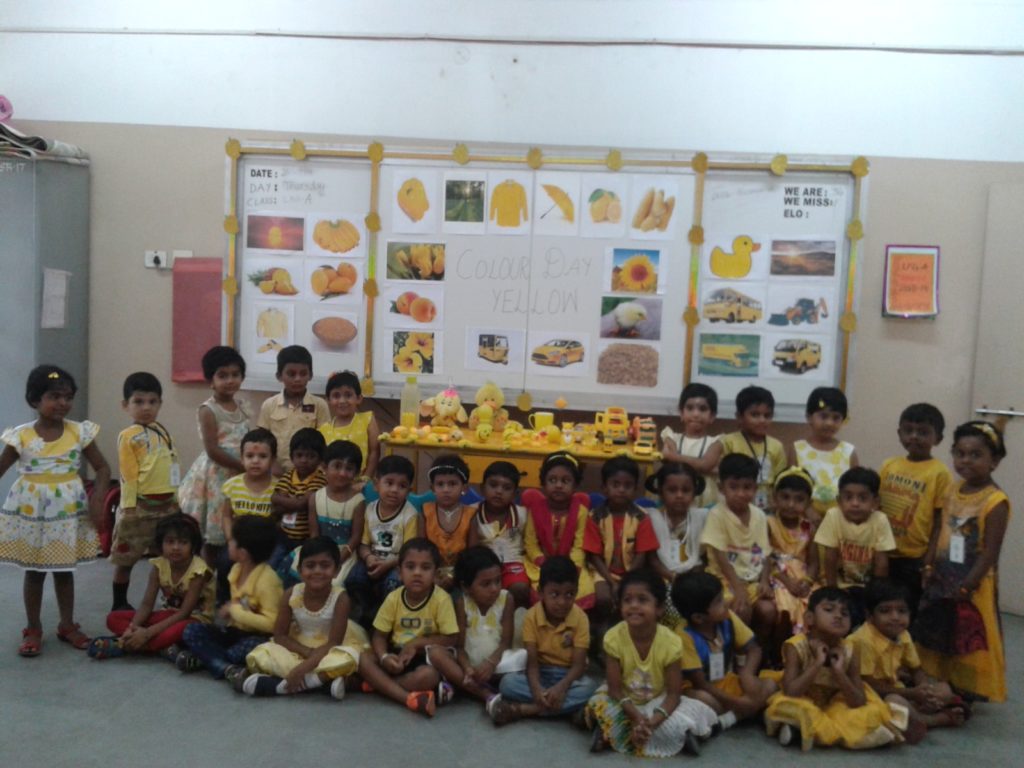 YELLOW DAY FOR KG