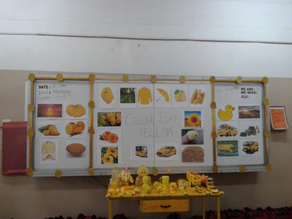 YELLOW DAY FOR KG