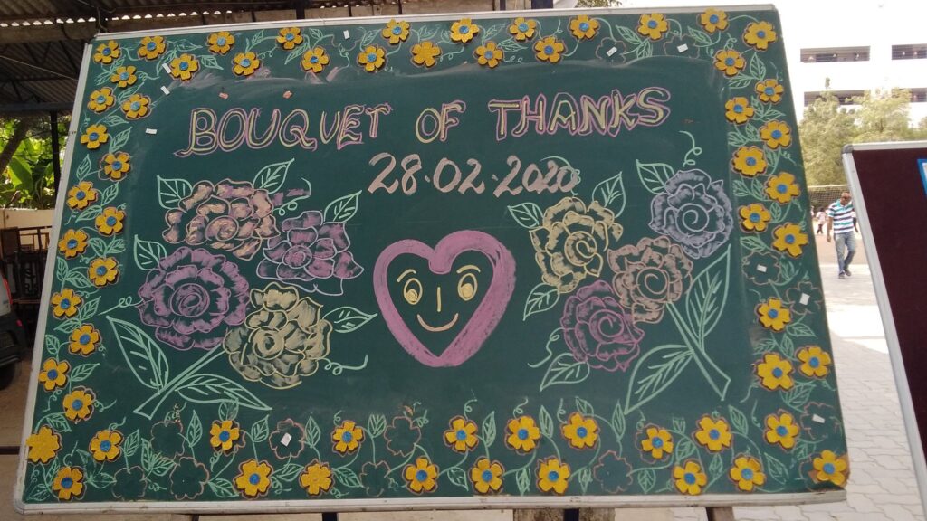 BOUQUET OF THANKS 2019-20