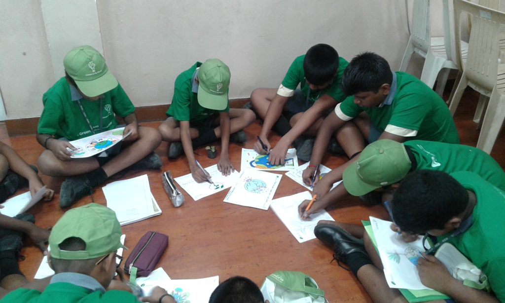 Conserve My Planet Session for the Students of Std. V to VII by Sharp NGO.