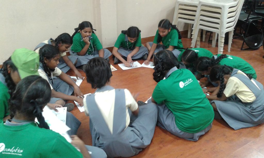 Conserve My Planet Session for the Students of Std. V to VII by Sharp NGO.