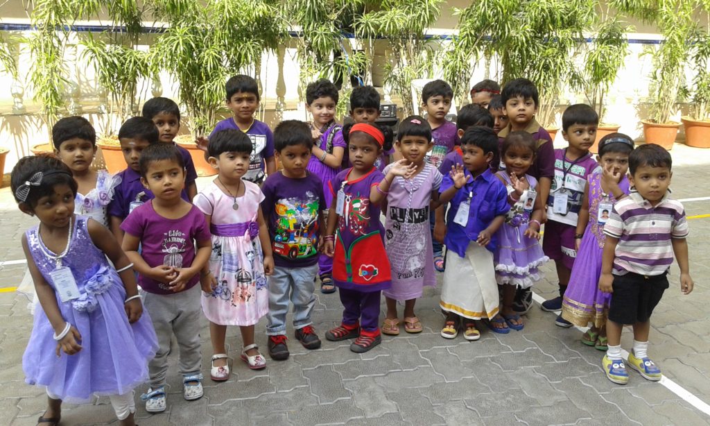 Violet - KG Colour Day