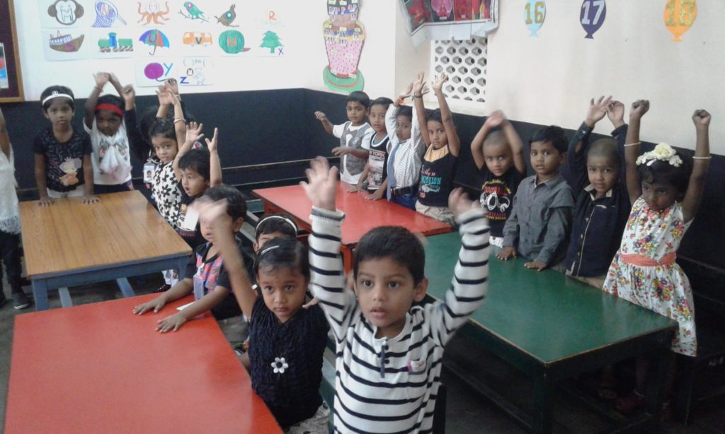 COLOUR DAY (BLACK/WHITE) FOR KG STUDENTS