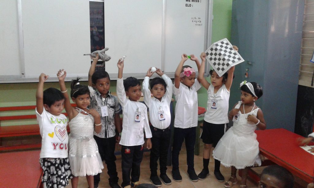 COLOUR DAY (BLACK/WHITE) FOR KG STUDENTS