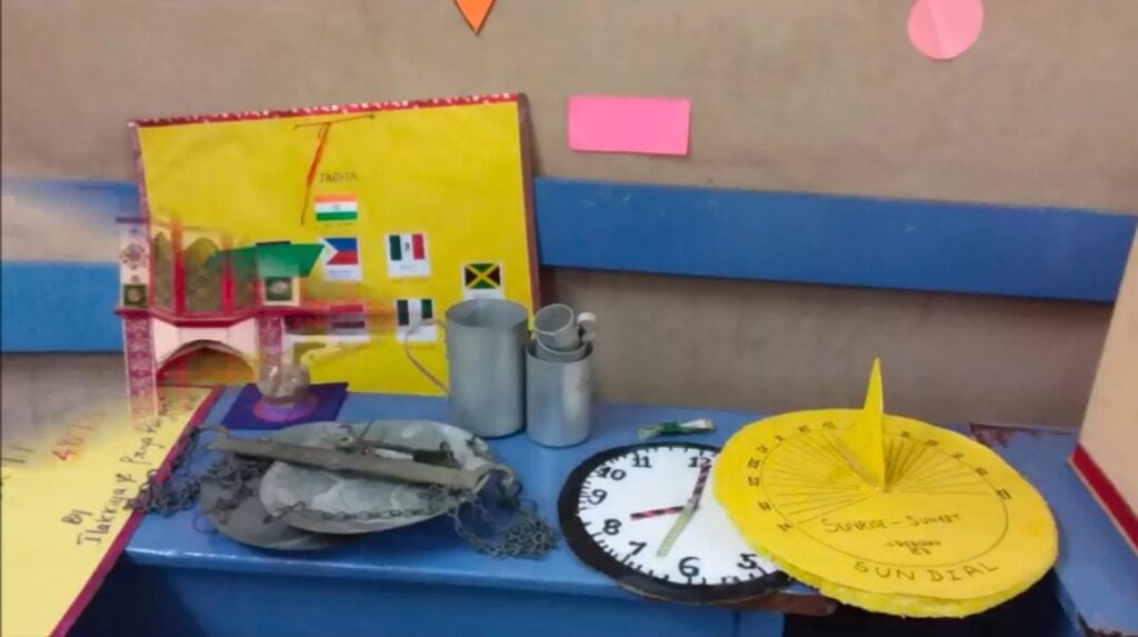 Project Display for Std. VI (Topic:Life of Mathematics)