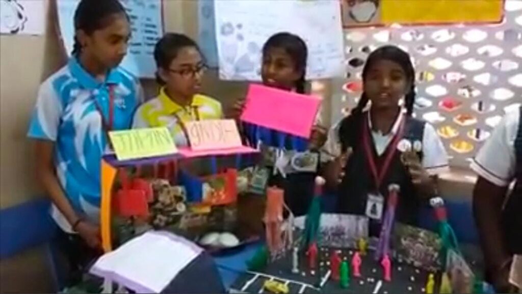 Project Display for Std. VII (Topic: Traditions Culture and Sports of India and Japan).