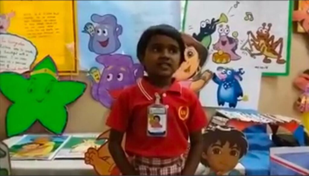 Project Display for KG Students.