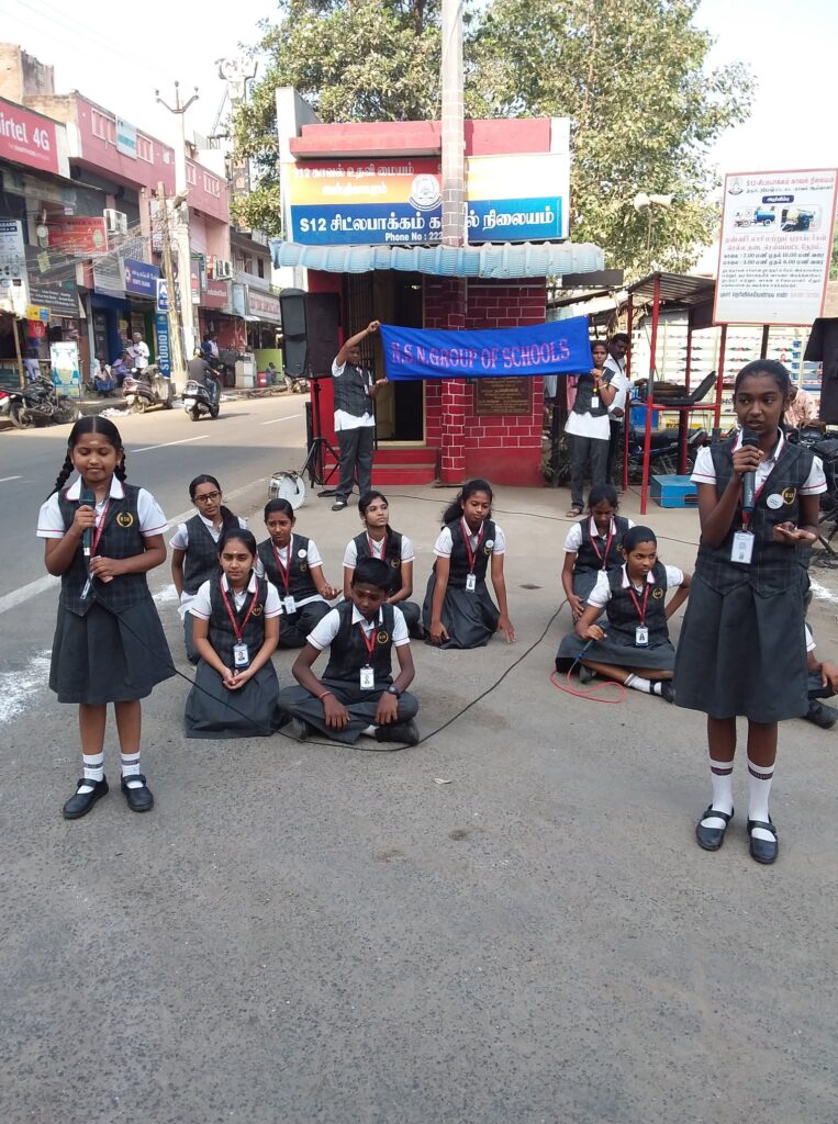 Street Play - Create awareness on the ill effects of Plastic by Prakriti Nature Club 