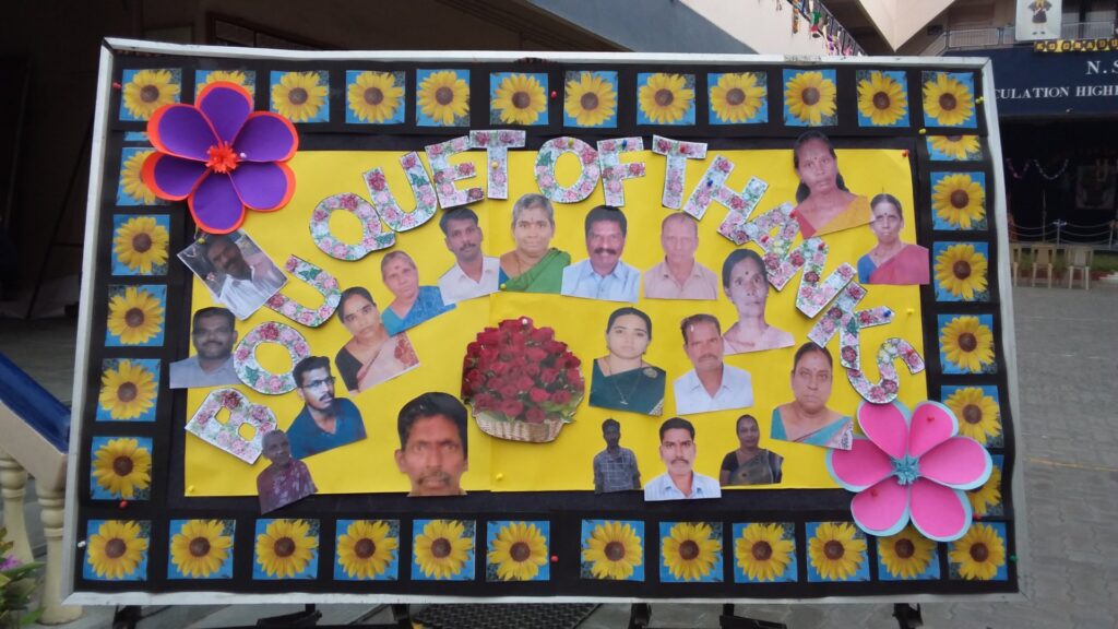 Bouquet of Thanks to the support staff - 2019-2020