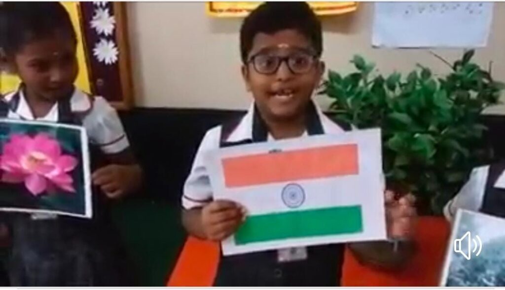 Project Display for Std. II (Topic: Scintillating Symbols)