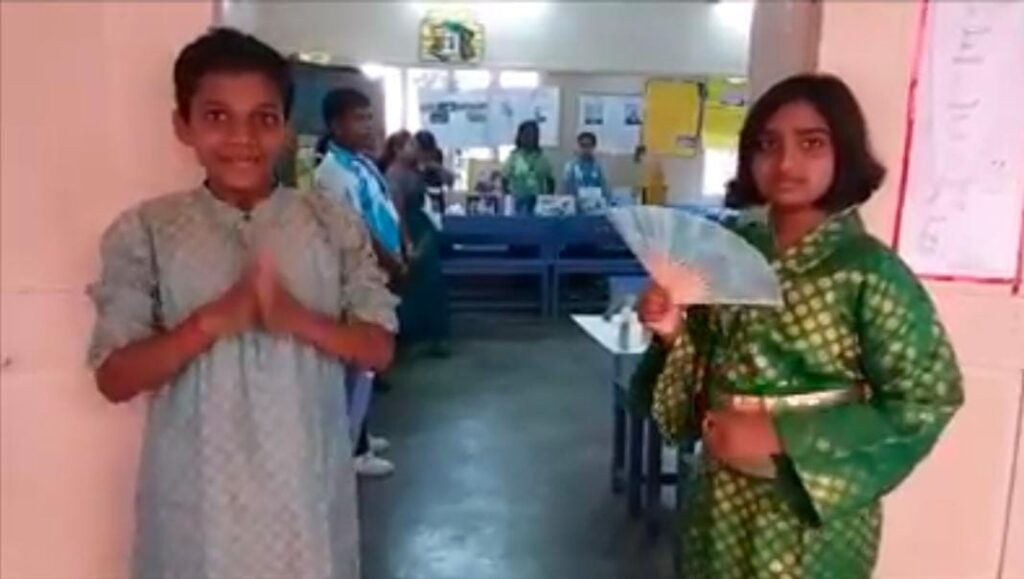 Project Display for Std. VII (Topic: Traditions Culture and Sports of India and Japan).