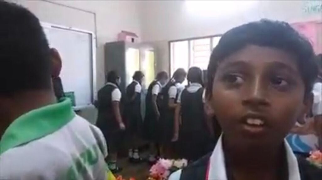 Project Display for Std. V (Topic: Blooming Blossoms)