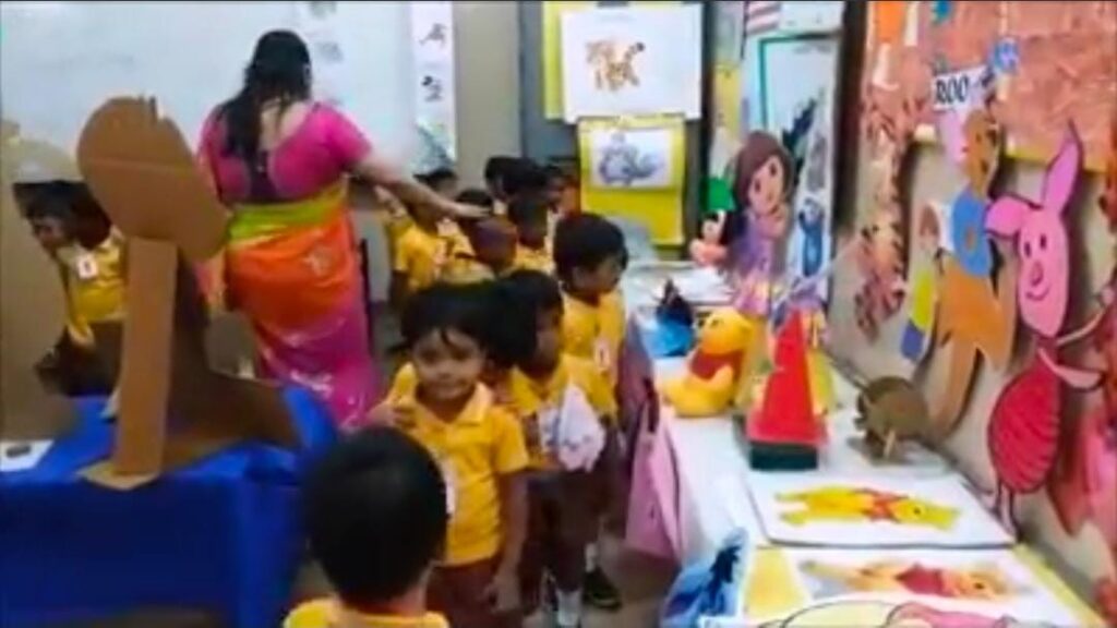 Project Display for KG Students.