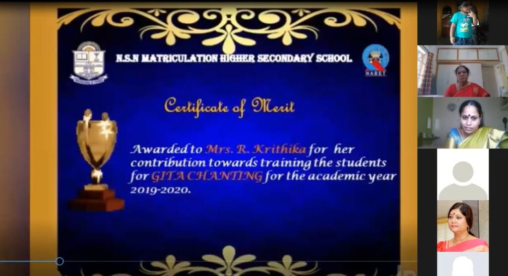 VIRTUAL TEACHERS DAY CELEBRATION 2020-21