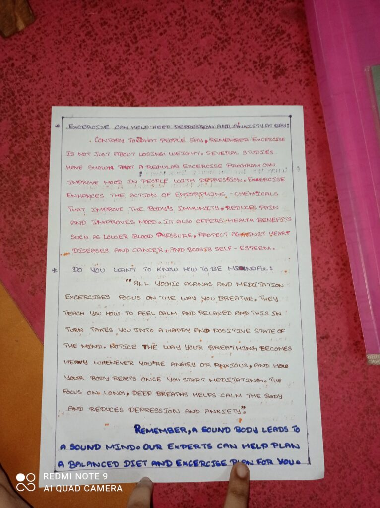 WORLD MENTAL HEALTH DAY