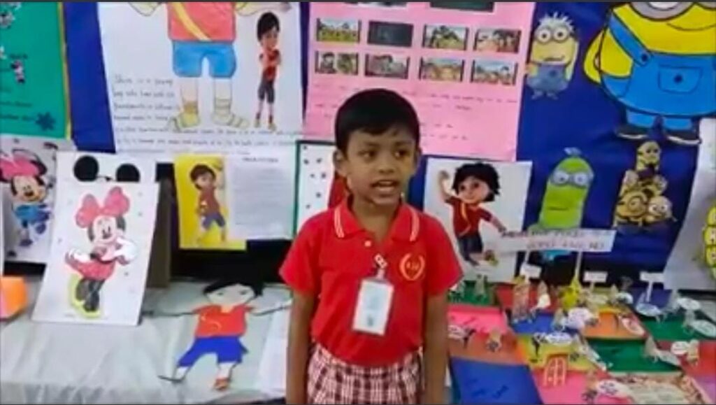 Project Display for KG Students.