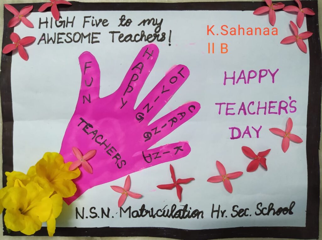 VIRTUAL TEACHERS DAY CELEBRATION 2020-21