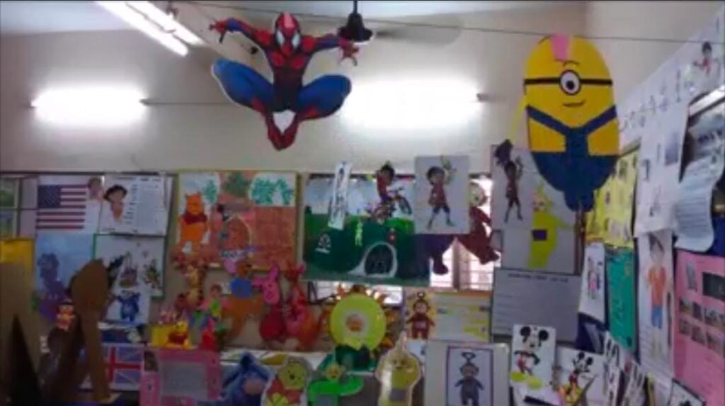 Project Display for KG Students.