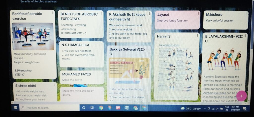 Fab and Fit Wellness Club Day -29.01.22 (Activities to stay fit and be healthy)