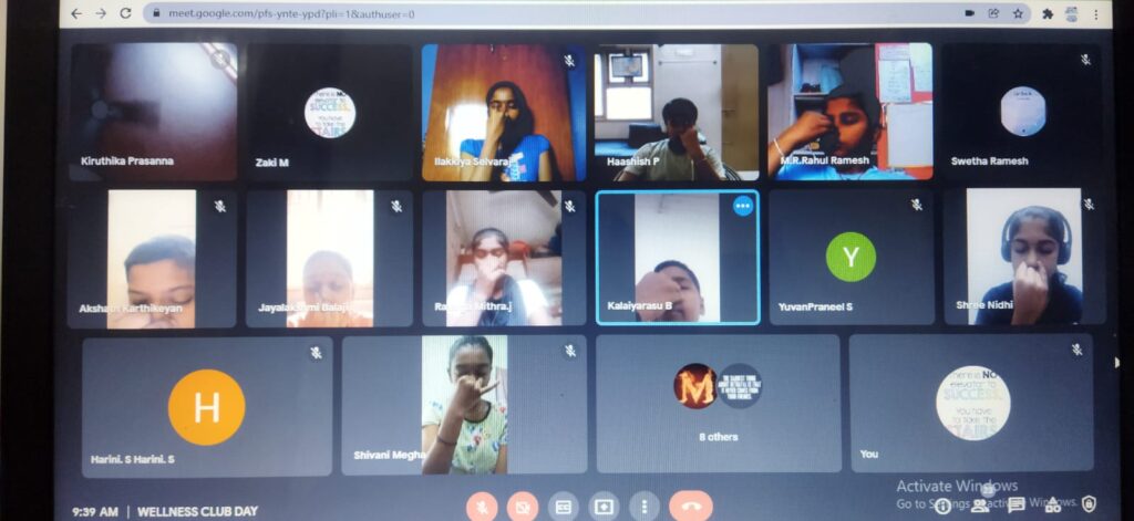 Fab and Fit Wellness Club Day -29.01.22 (Activities to stay fit and be healthy)