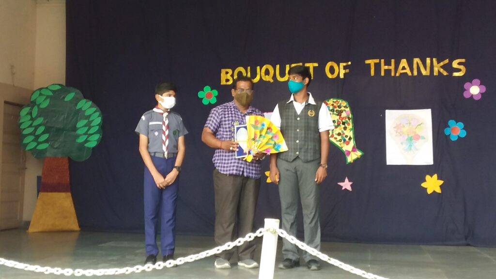 Bouquet of Thanks to the support staff