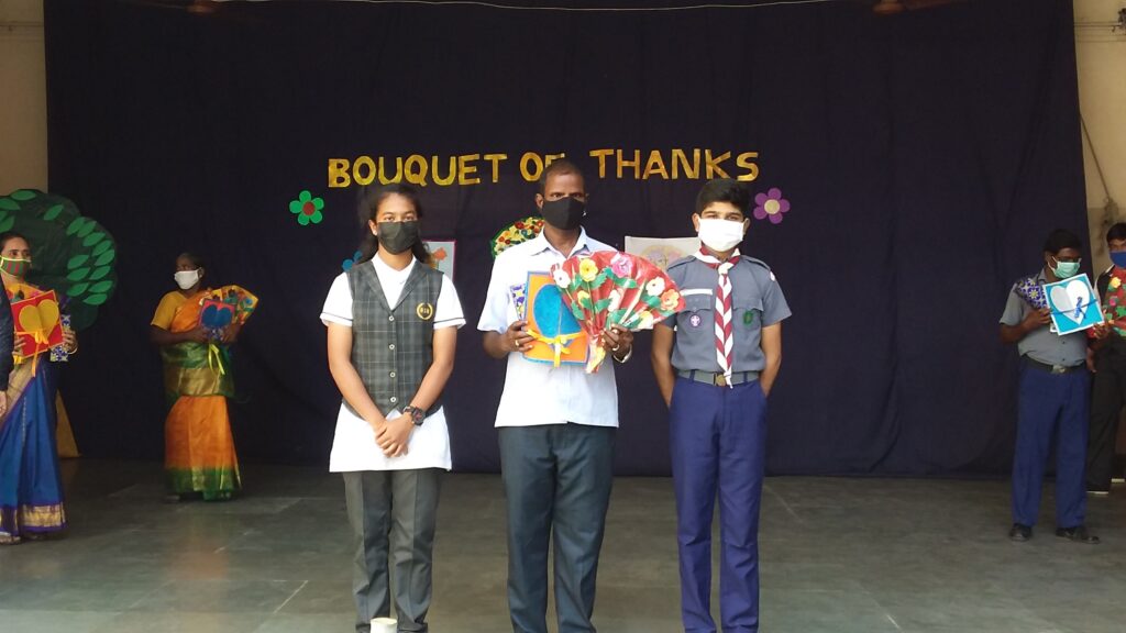 Bouquet of Thanks to the support staff