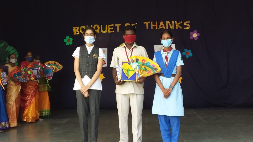 Bouquet of Thanks to the support staff