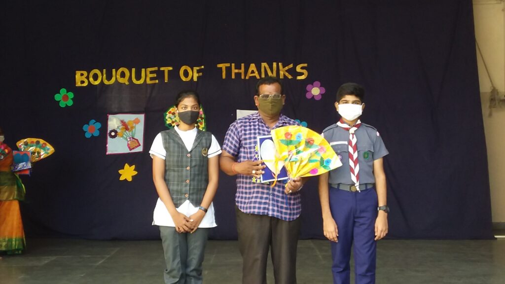 Bouquet of Thanks to the support staff