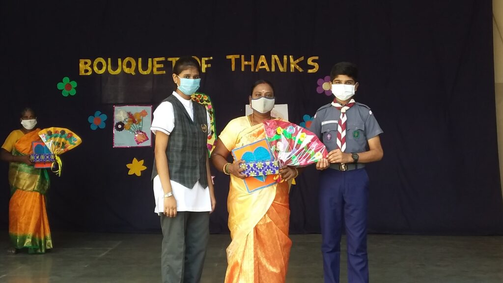 Bouquet of Thanks to the support staff