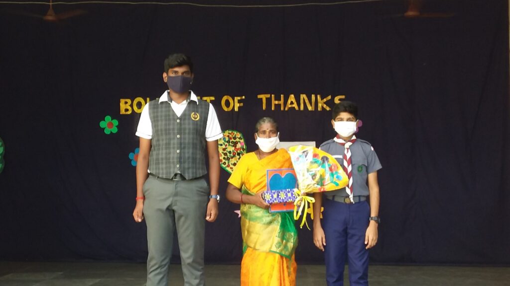 Bouquet of Thanks to the support staff