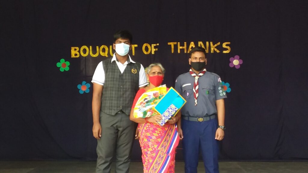 Bouquet of Thanks to the support staff