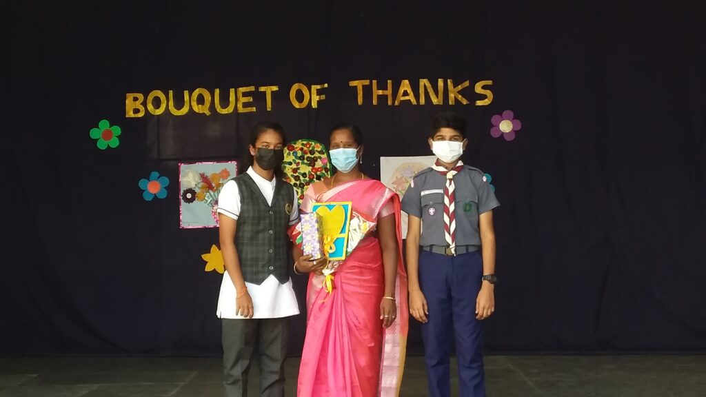 Bouquet of Thanks to the support staff