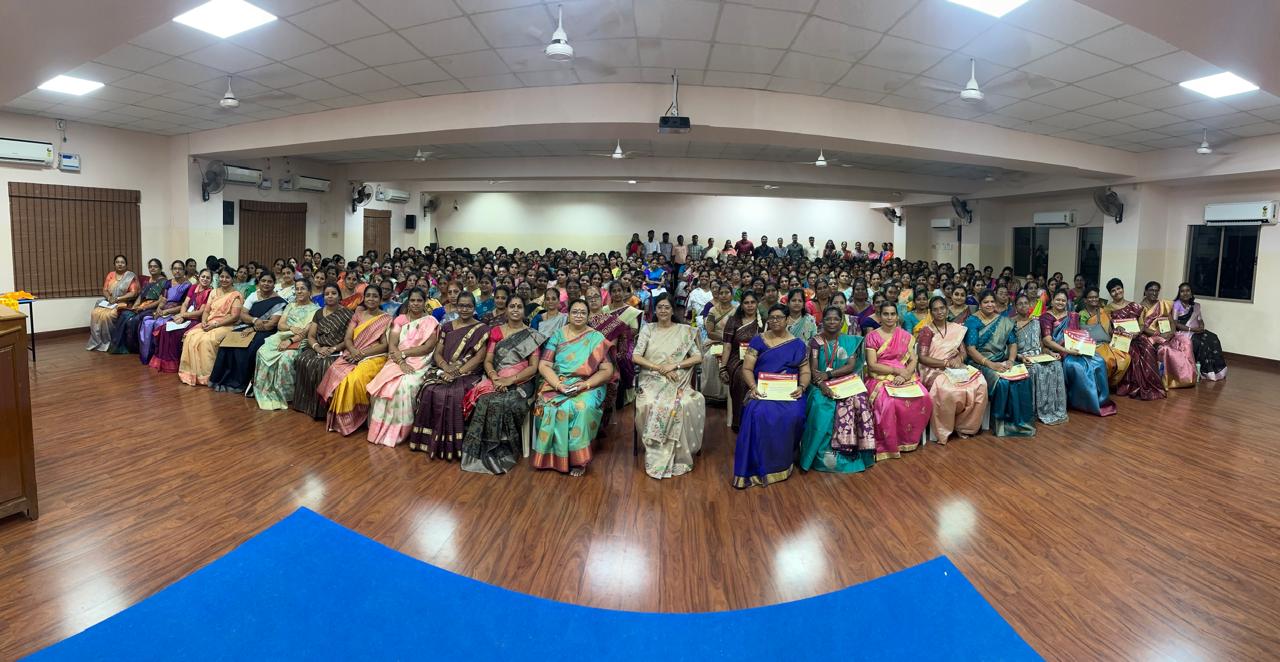 Mrs. Chitra Prasad Correspondent with NSN staff members