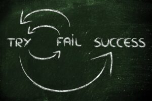 MISTAKES ARE THE STEPPING STONES